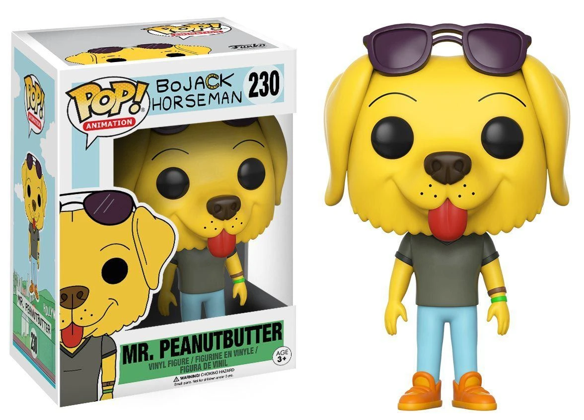 FUNKO POP! - BoJack Horseman - Mr. Peanutbutter Figur 3 FUNKO POP! - BoJack Horseman - Mr. Peanutbutter Figur