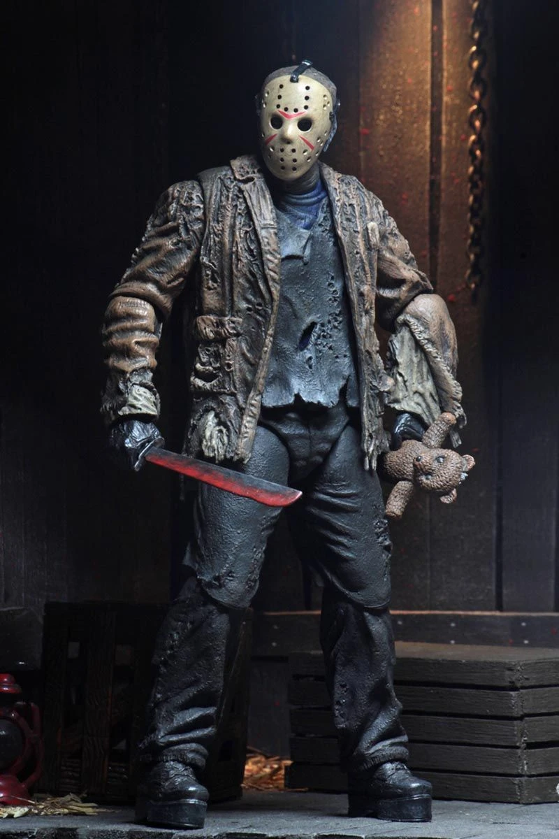 NECA Freddy Vs Jason Figur - Ultimate Jason Voorhees 7 NECA Freddy Vs Jason Figur - Ultimate Jason Voorhees - Image 5