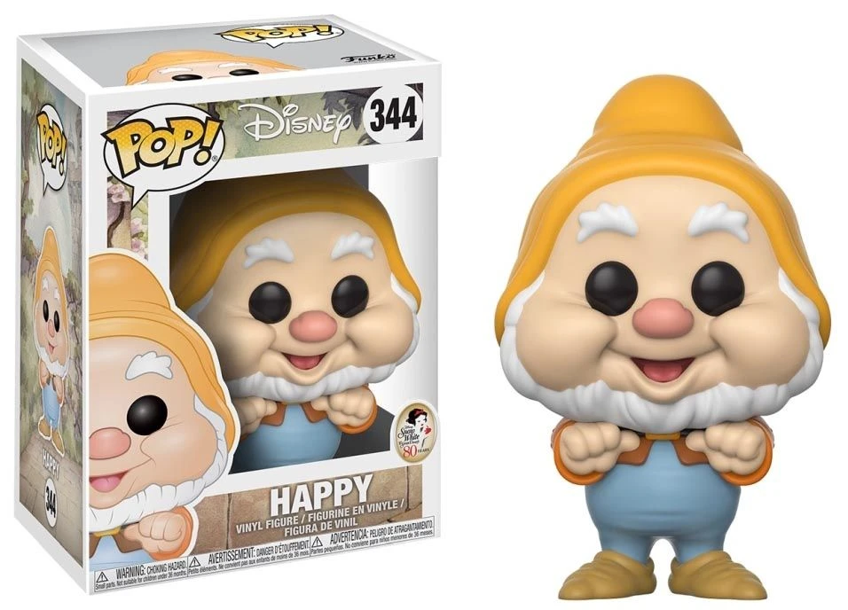 FUNKO POP! - Disney - Snow White - Happy Figur 3 FUNKO POP! - Disney - Snow White - Happy Figur
