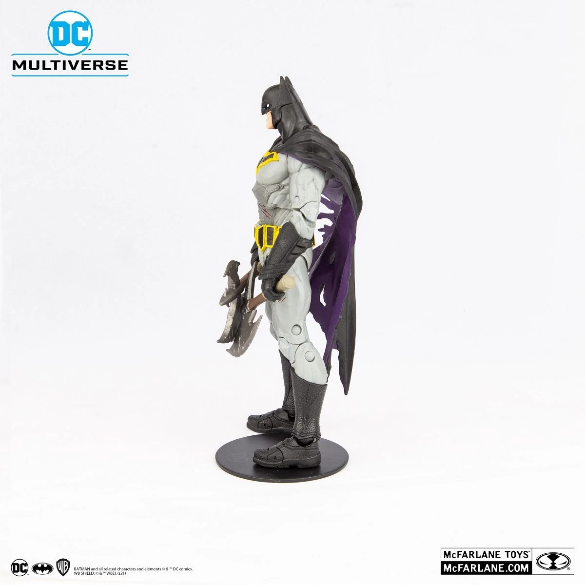 DC Multiverse - Batman With Battle Damage Actionfigur 5 DC Multiverse - Batman With Battle Damage Actionfigur - Image 3