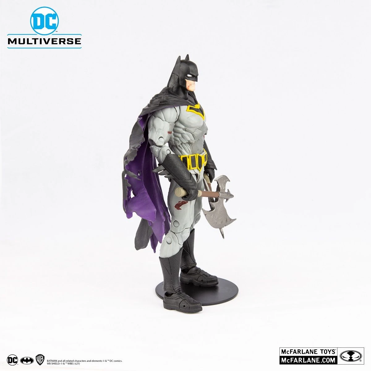 DC Multiverse - Batman With Battle Damage Actionfigur 7 DC Multiverse - Batman With Battle Damage Actionfigur - Image 5