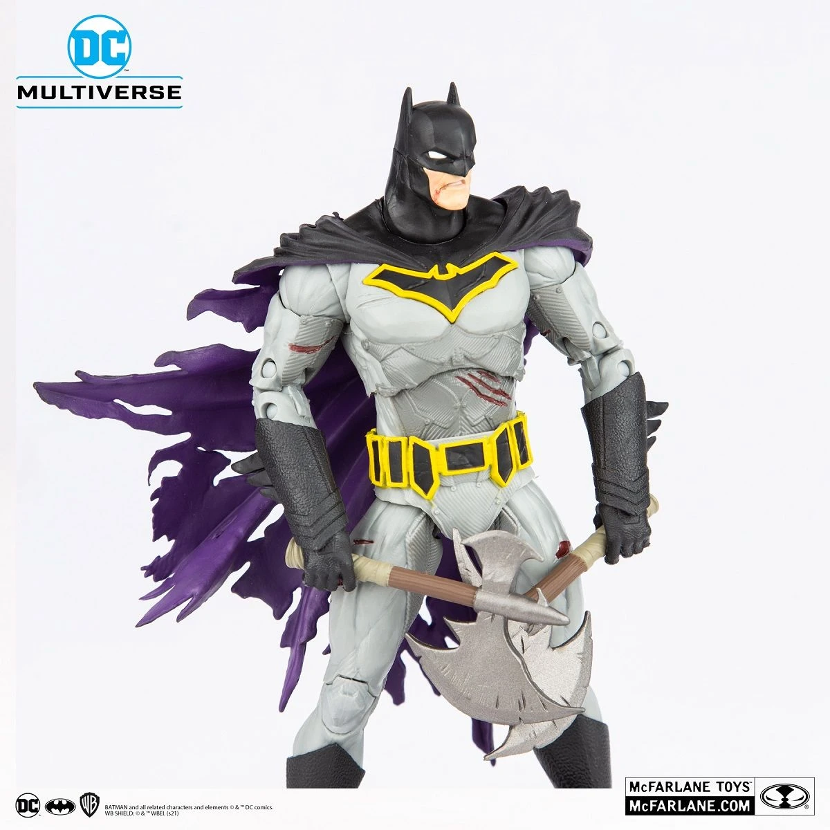 DC Multiverse - Batman With Battle Damage Actionfigur 8 DC Multiverse - Batman With Battle Damage Actionfigur - Image 6