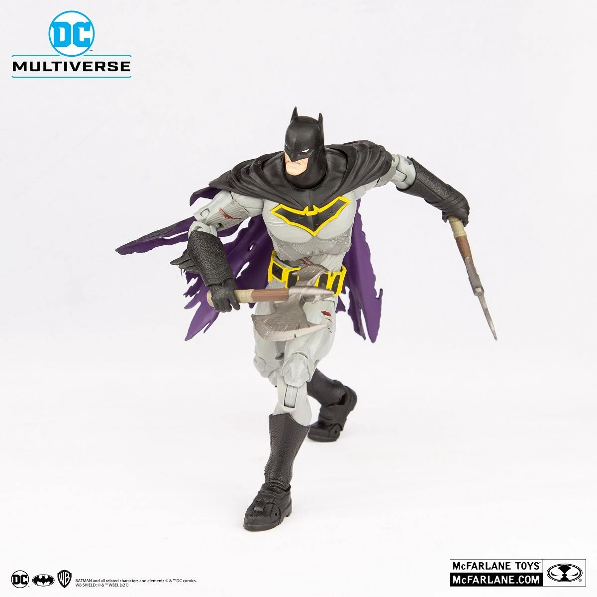 DC Multiverse - Batman With Battle Damage Actionfigur 9 DC Multiverse - Batman With Battle Damage Actionfigur - Image 7