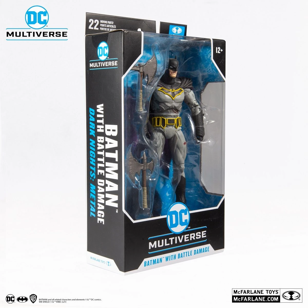 DC Multiverse - Batman With Battle Damage Actionfigur 11 DC Multiverse - Batman With Battle Damage Actionfigur - Image 9
