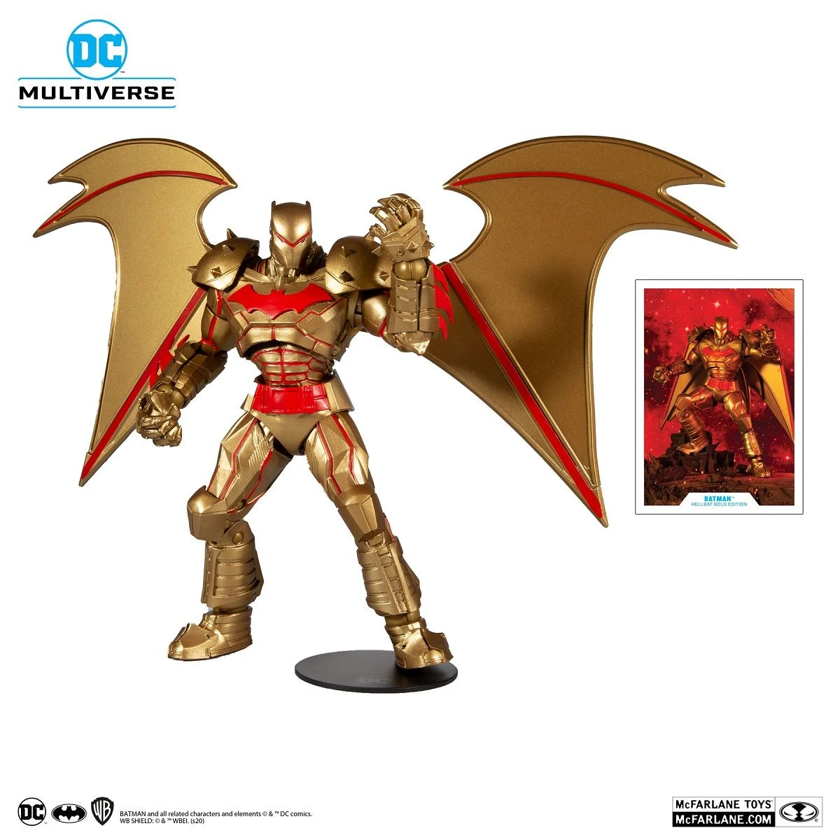 DC Multiverse Batman Hellbat Suit - Actionfigur 3 DC Multiverse Batman Hellbat Suit - Actionfigur