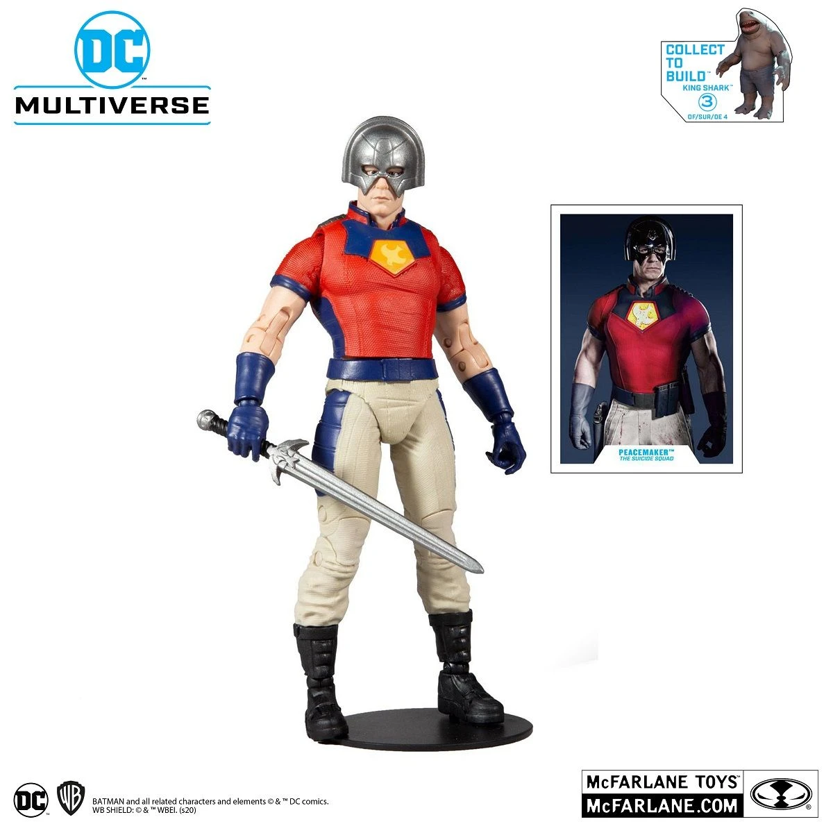 DC Multiverse - Peacemaker - Suicide Squad - Actionfigur 4 DC Multiverse - Peacemaker - Suicide Squad - Actionfigur - Image 2