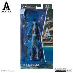 Avatar: The Way Of Water - Jake Sully (Reef Battle) Actionfigur -Figurenwelt Geschaft 16307 11 logos