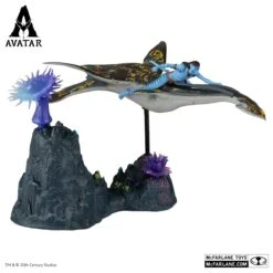 Avatar: The Way Of Water - Deluxe Neteyam & Ilu -Figurenwelt Geschaft 16382 02 logos 1