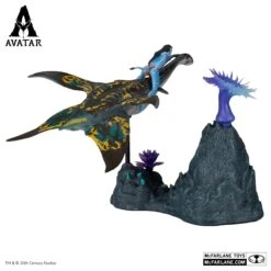 Avatar: The Way Of Water - Deluxe Neteyam & Ilu -Figurenwelt Geschaft 16382 04 logos 1