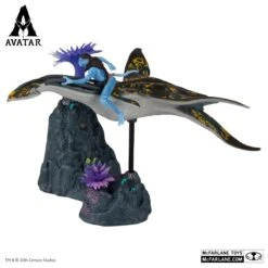 Avatar: The Way Of Water - Deluxe Neteyam & Ilu -Figurenwelt Geschaft 16382 05 logos 1