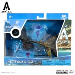 Avatar: The Way Of Water - Deluxe Neteyam & Ilu -Figurenwelt Geschaft 16382 09 logos 1