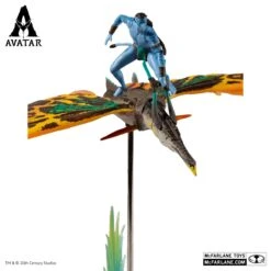 Avatar: The Way Of Water - Deluxe Jake Sully & Skimwing -Figurenwelt Geschaft 16402 01 logos