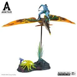 Avatar: The Way Of Water - Deluxe Jake Sully & Skimwing -Figurenwelt Geschaft 16402 02 logos