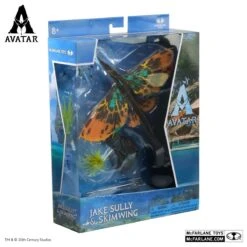 Avatar: The Way Of Water - Deluxe Jake Sully & Skimwing -Figurenwelt Geschaft 16402 08 logos