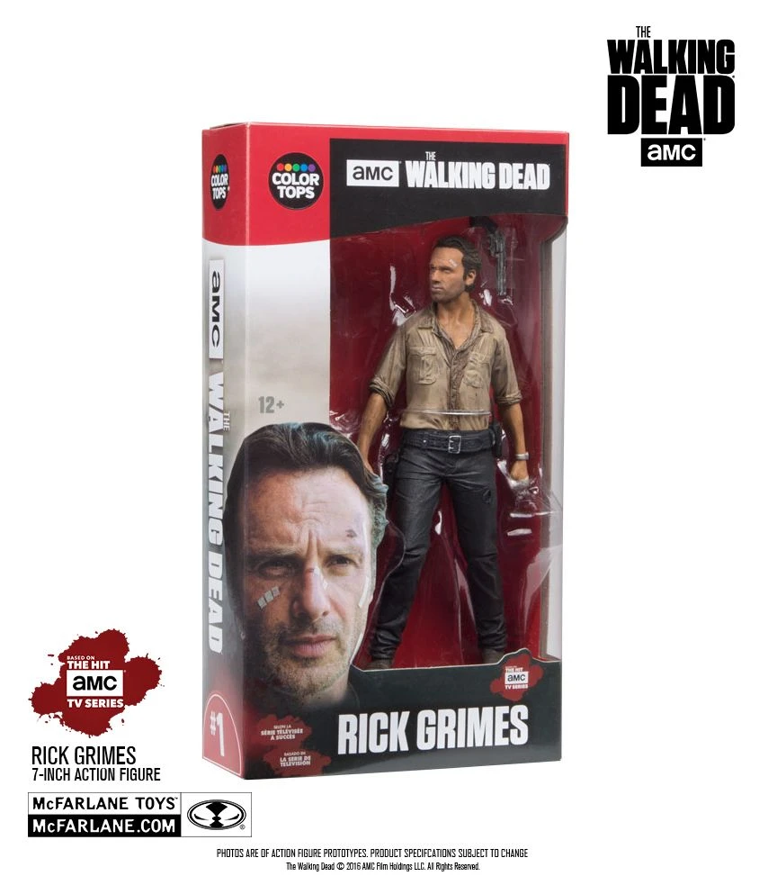 The Walking Dead - Rick Grimes 18cm Color Tops Figur 3 The Walking Dead - Rick Grimes 18cm Color Tops Figur