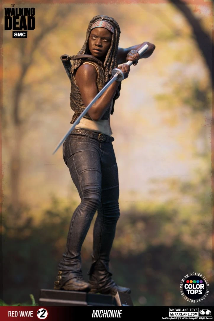 The Walking Dead - Michonne 17cm Color Tops Figur 9 The Walking Dead - Michonne 17cm Color Tops Figur - Image 7