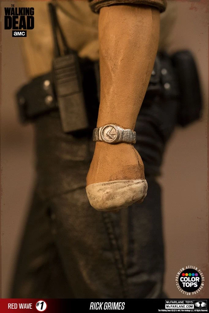 The Walking Dead - Rick Grimes 18cm Color Tops Figur 4 The Walking Dead - Rick Grimes 18cm Color Tops Figur - Image 2