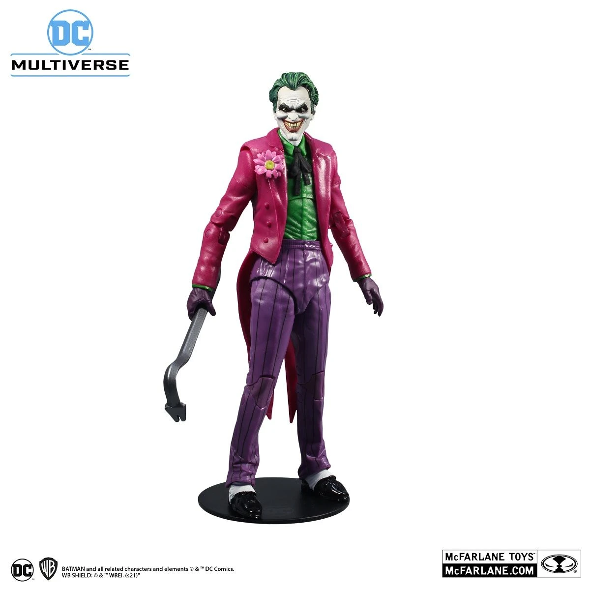 DC Multiverse - The Joker (The Clown) - Three Jokers - Actionfigur 4 DC Multiverse - The Joker (The Clown) - Three Jokers - Actionfigur - Image 2