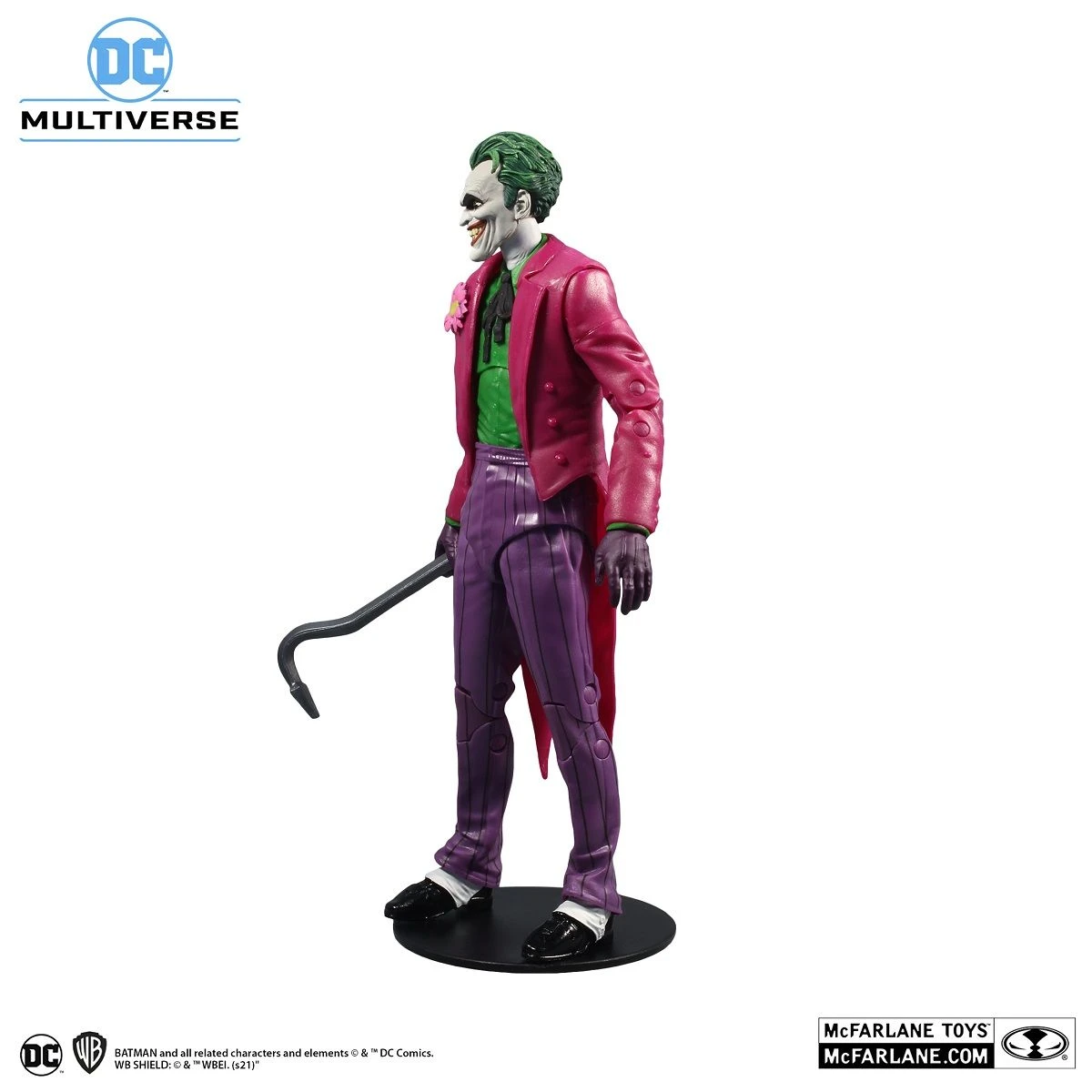 DC Multiverse - The Joker (The Clown) - Three Jokers - Actionfigur 5 DC Multiverse - The Joker (The Clown) - Three Jokers - Actionfigur - Image 3