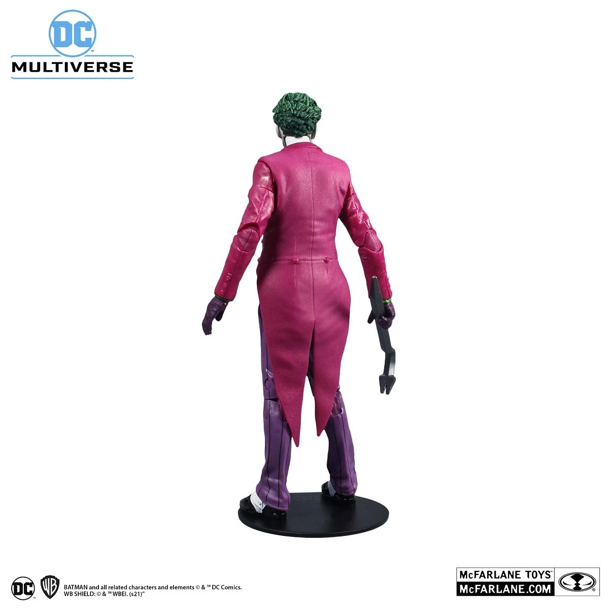 DC Multiverse - The Joker (The Clown) - Three Jokers - Actionfigur 6 DC Multiverse - The Joker (The Clown) - Three Jokers - Actionfigur - Image 4