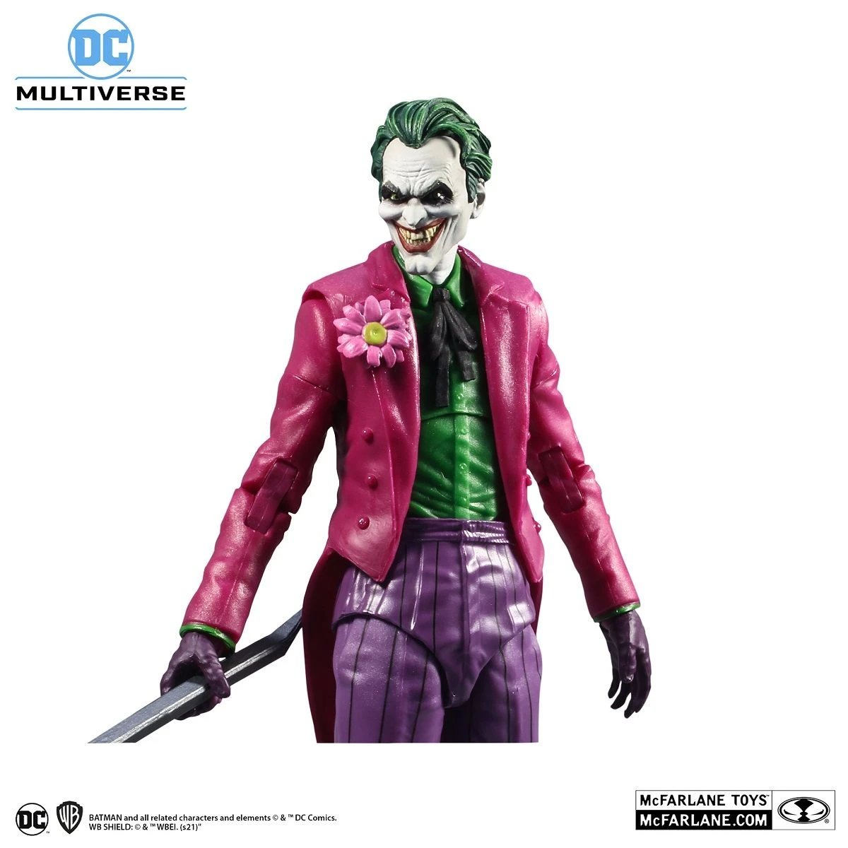 DC Multiverse - The Joker (The Clown) - Three Jokers - Actionfigur 8 DC Multiverse - The Joker (The Clown) - Three Jokers - Actionfigur - Image 6