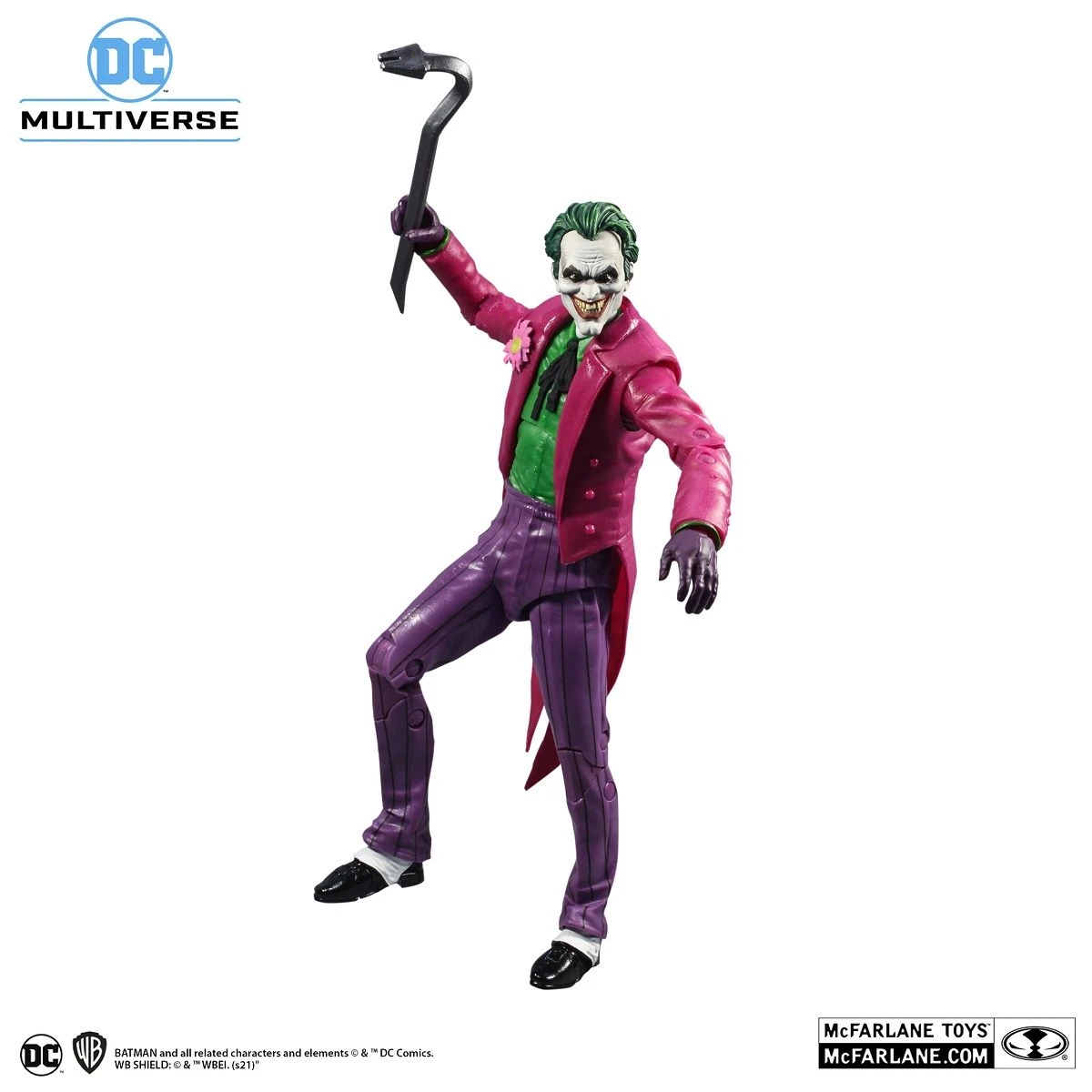 DC Multiverse - The Joker (The Clown) - Three Jokers - Actionfigur 9 DC Multiverse - The Joker (The Clown) - Three Jokers - Actionfigur - Image 7