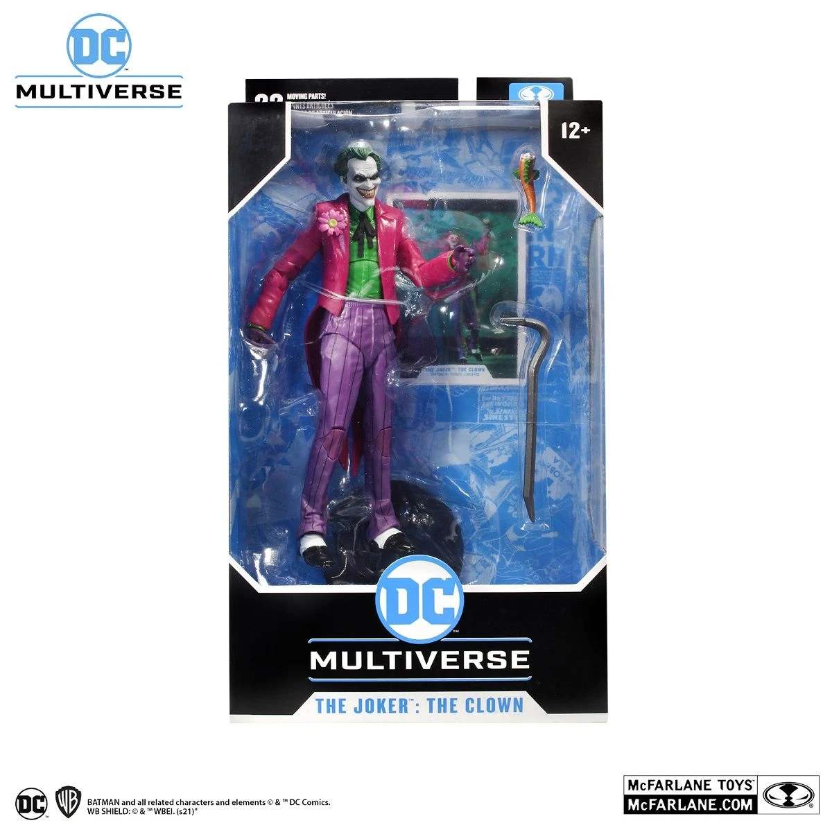 DC Multiverse - The Joker (The Clown) - Three Jokers - Actionfigur 10 DC Multiverse - The Joker (The Clown) - Three Jokers - Actionfigur - Image 8