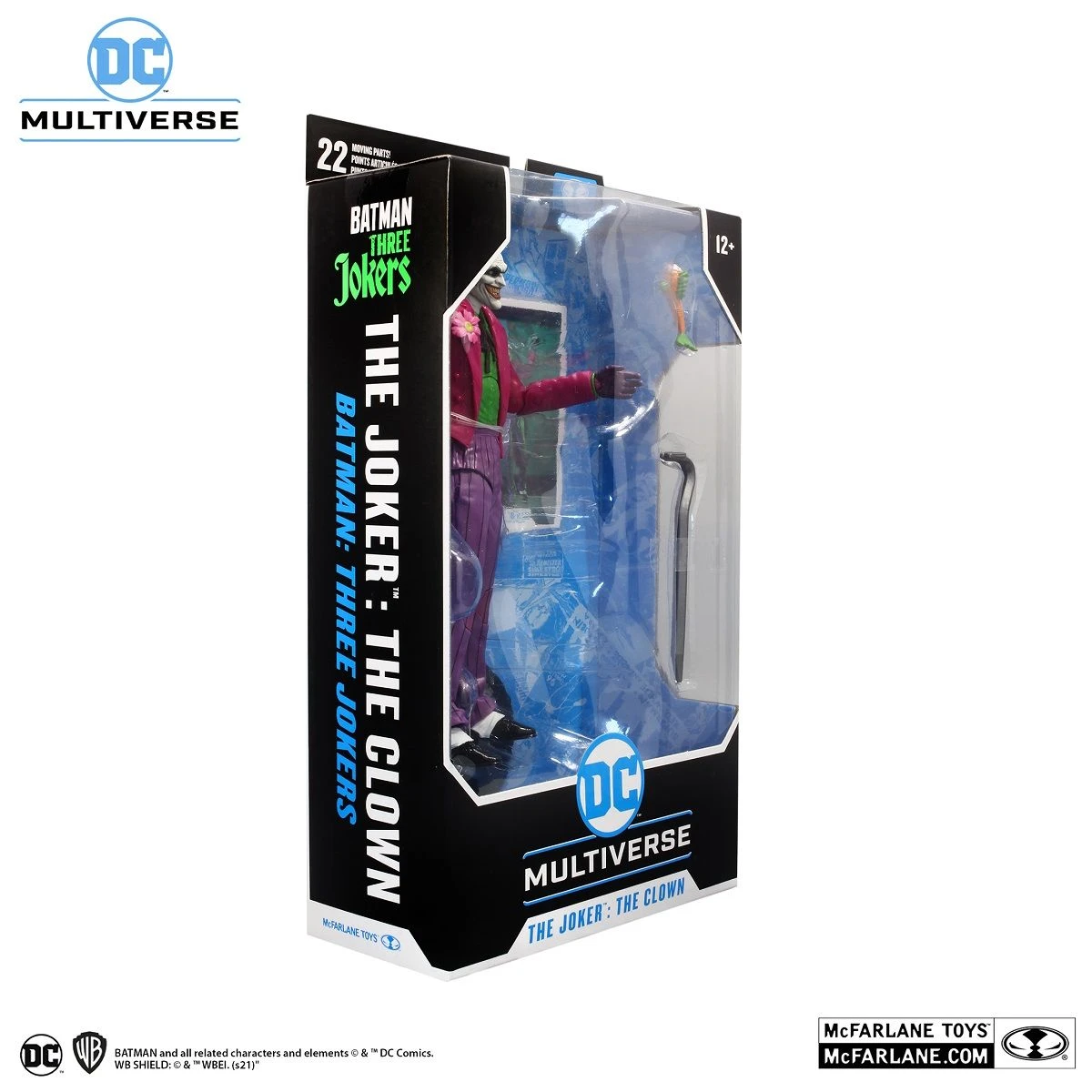 DC Multiverse - The Joker (The Clown) - Three Jokers - Actionfigur 11 DC Multiverse - The Joker (The Clown) - Three Jokers - Actionfigur - Image 9