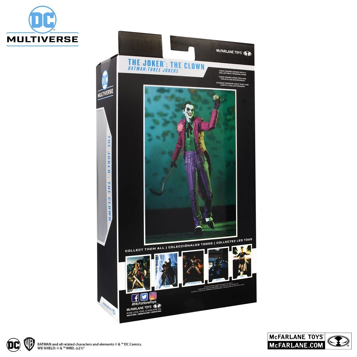 DC Multiverse - The Joker (The Clown) - Three Jokers - Actionfigur 12 DC Multiverse - The Joker (The Clown) - Three Jokers - Actionfigur - Image 10