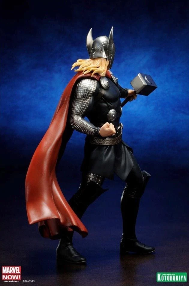 Kotobukiya Avengers Marvel Now THOR ArtFX+ Statue 6 Kotobukiya Avengers Marvel Now THOR ArtFX+ Statue - Image 4