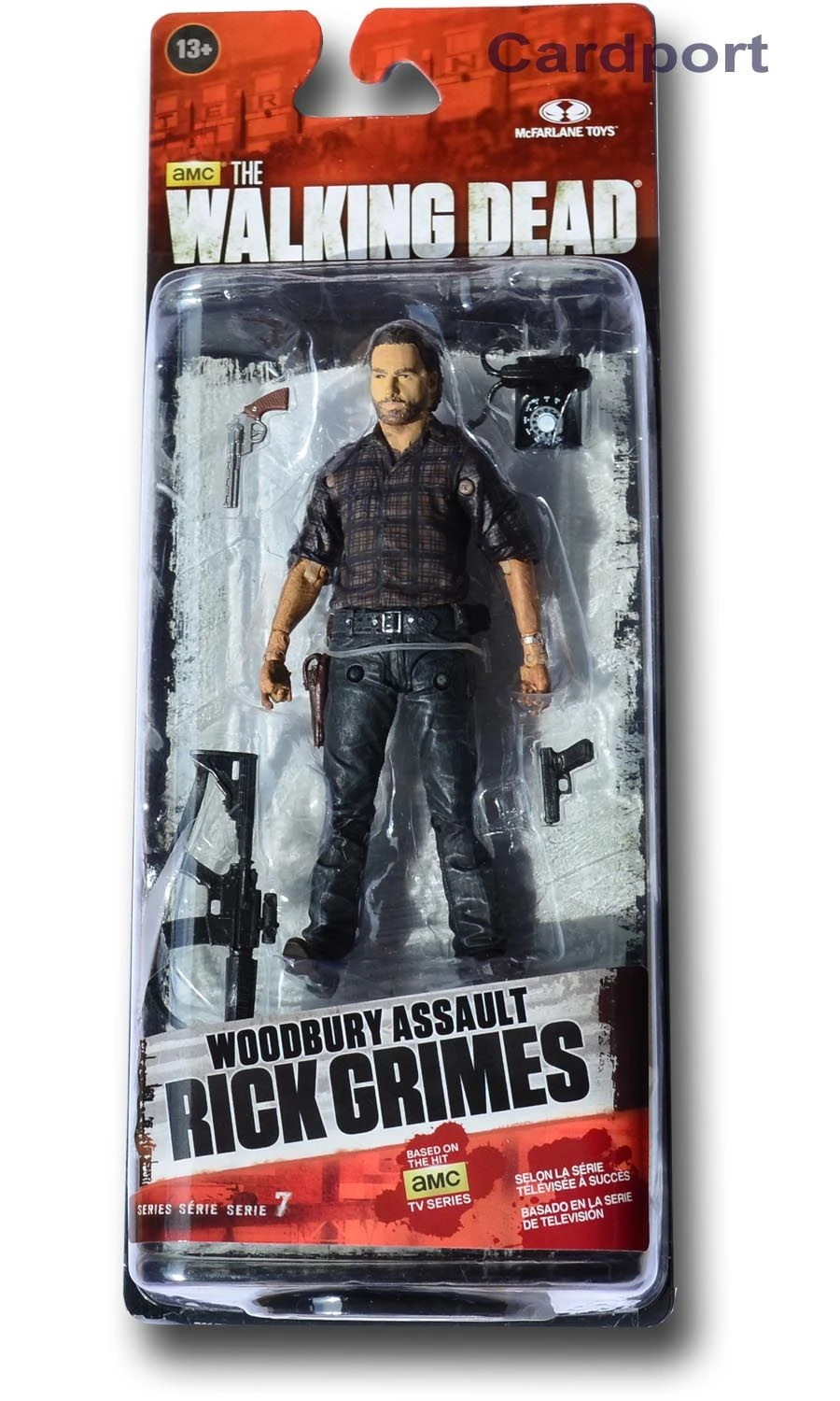 The Walking Dead TV Serie 7.5 - Woodbury Rick Grimes Figur 3 The Walking Dead TV Serie 7.5 - Woodbury Rick Grimes Figur
