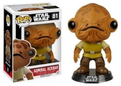 FUNKO POP! - Star Wars Episode 7 - Admiral Ackbar Figur