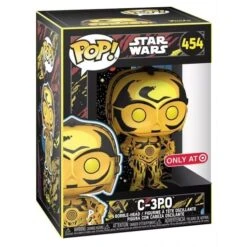 FUNKO POP! - C-3PO Figur - Star Wars Retro Series -Figurenwelt Geschaft 454 funko pop figure star wars retro series c 3po box