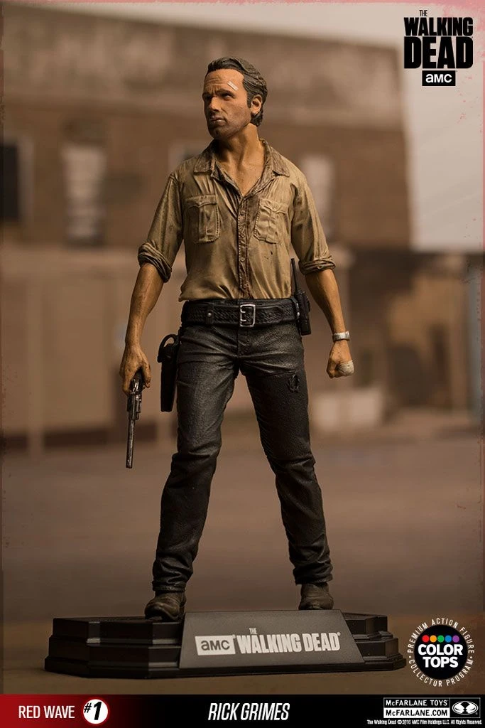 The Walking Dead - Rick Grimes 18cm Color Tops Figur 9 The Walking Dead - Rick Grimes 18cm Color Tops Figur - Image 7