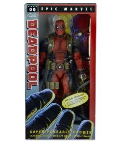 NECA Marvel Comics - DEADPOOL 1/4 Scale Actionfigur 45cm -Figurenwelt Geschaft 4b1398d813fce5cc0bd778a569a15c31868bae7af16e63f0ca58b175254ff6af