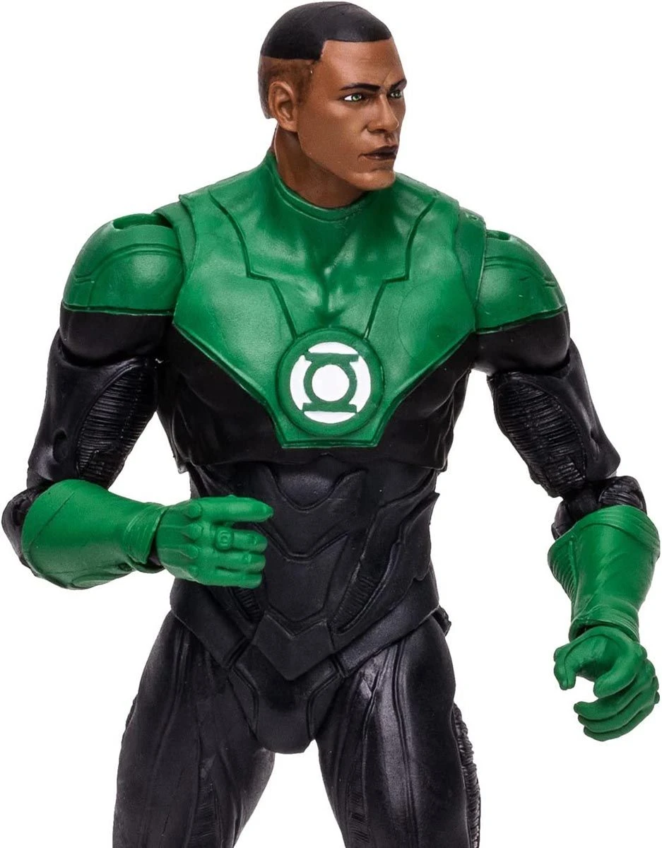 DC Multiverse - Modern Comic Green Lantern (John Stewart) Figur 6 DC Multiverse - Modern Comic Green Lantern (John Stewart) Figur - Image 4