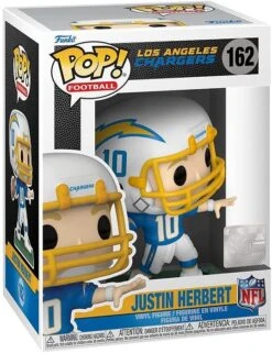 FUNKO POP! - Justin Herbert Figur - NFL Los Angeles Chargers Home -Figurenwelt Geschaft 719h5l7nxal. ac sl1300