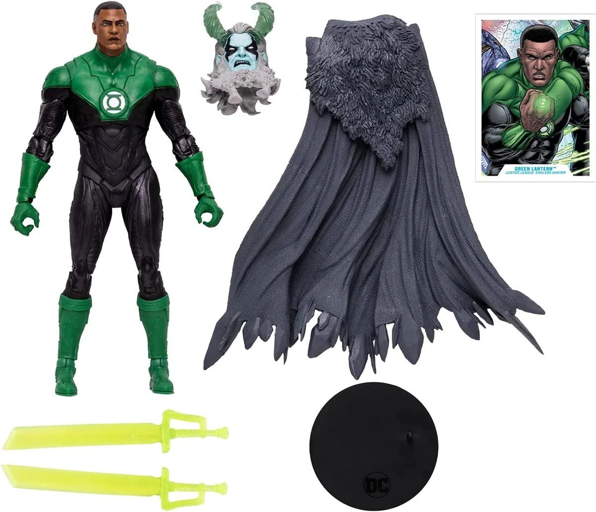 DC Multiverse - Modern Comic Green Lantern (John Stewart) Figur 3 DC Multiverse - Modern Comic Green Lantern (John Stewart) Figur