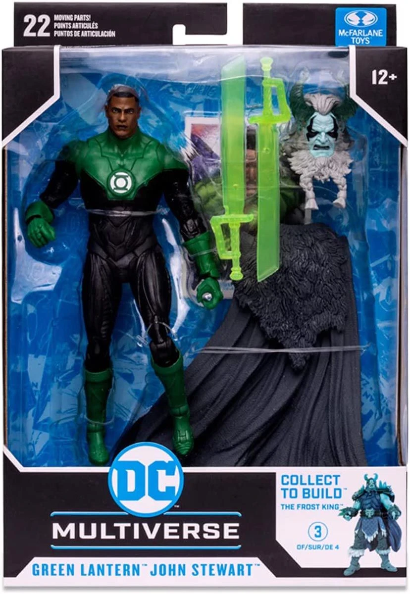 DC Multiverse - Modern Comic Green Lantern (John Stewart) Figur 4 DC Multiverse - Modern Comic Green Lantern (John Stewart) Figur - Image 2