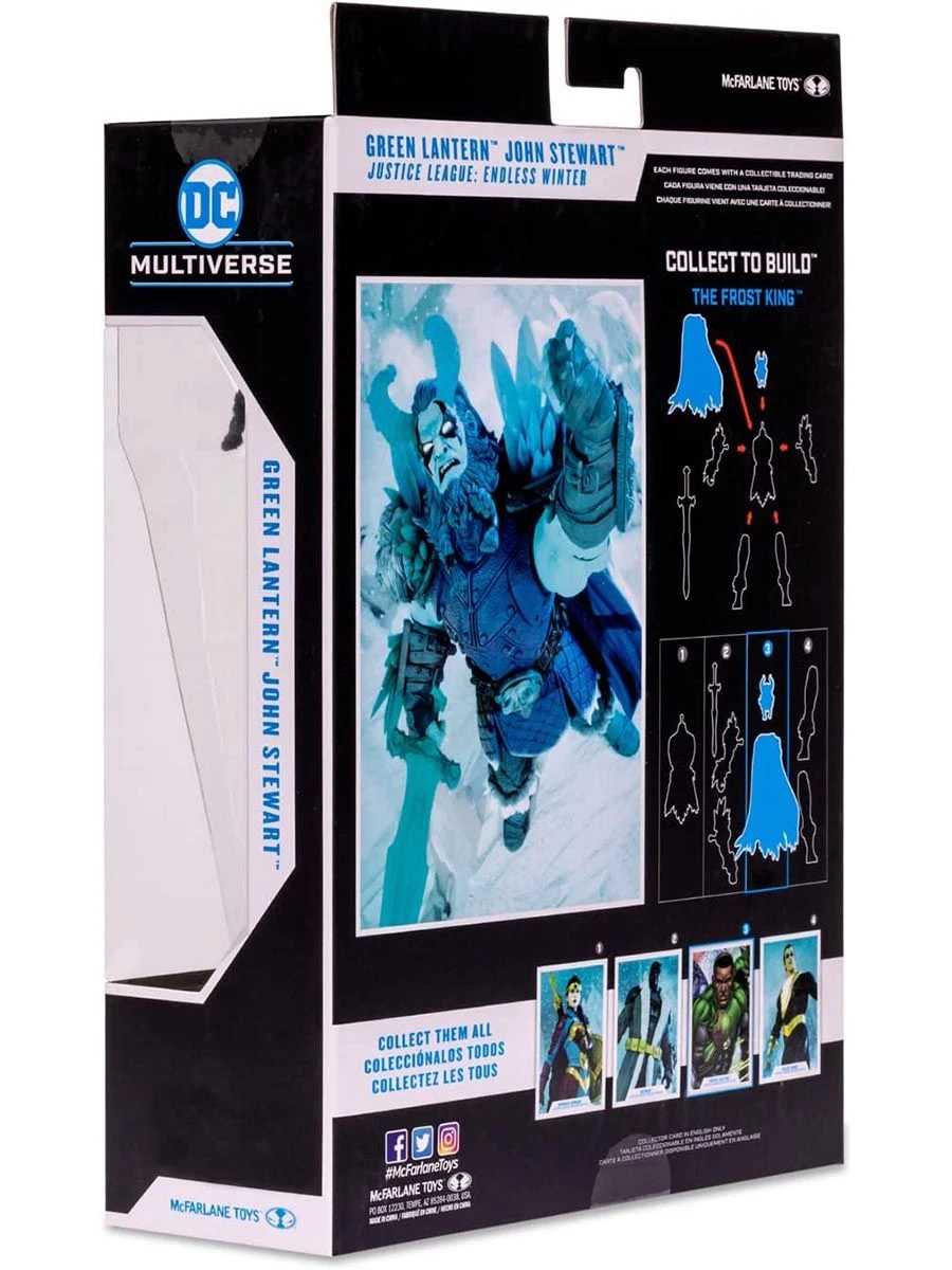 DC Multiverse - Modern Comic Green Lantern (John Stewart) Figur 5 DC Multiverse - Modern Comic Green Lantern (John Stewart) Figur - Image 3