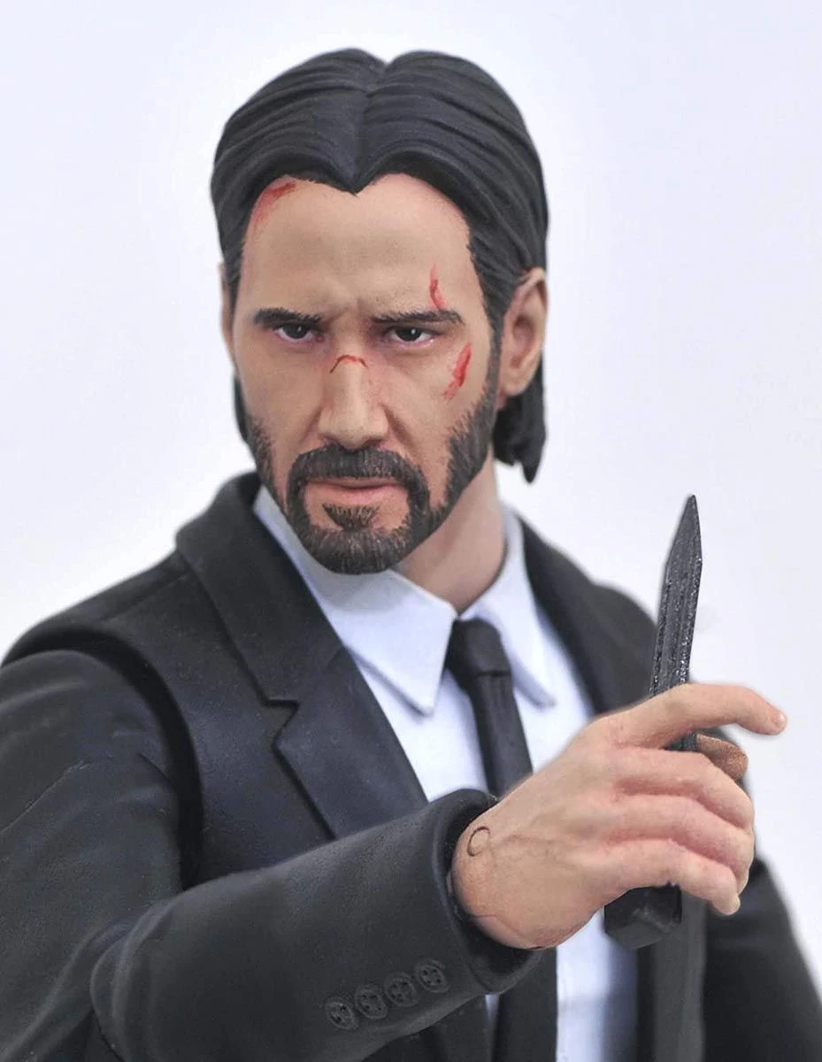 Diamond Select John Wick Select - John Wick With Dog 6 Diamond Select John Wick Select - John Wick With Dog - Image 4