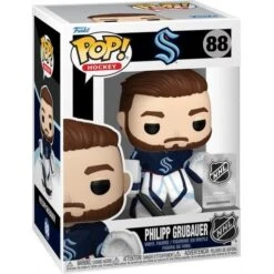 FUNKO NHL POP! - Philipp Grubauer - Seattle Kraken Home Figur -Figurenwelt Geschaft 88 funko pop figure nhl philipp grubauer box