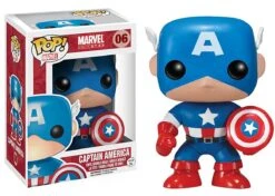 FUNKO POP! - Marvel Universe - Captain America Figur