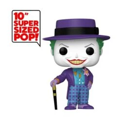 FUNKO POP! - The Joker With Hat Figur - Batman 1989 25cm -Figurenwelt Geschaft 9kxl8dr60jjxfjb