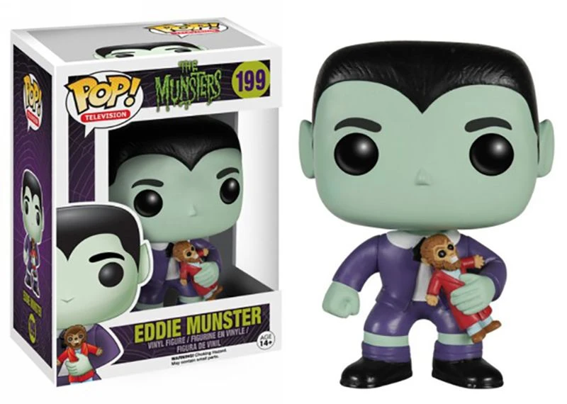 FUNKO POP! - The Munsters - Eddie Munster Figur 3 FUNKO POP! - The Munsters - Eddie Munster Figur
