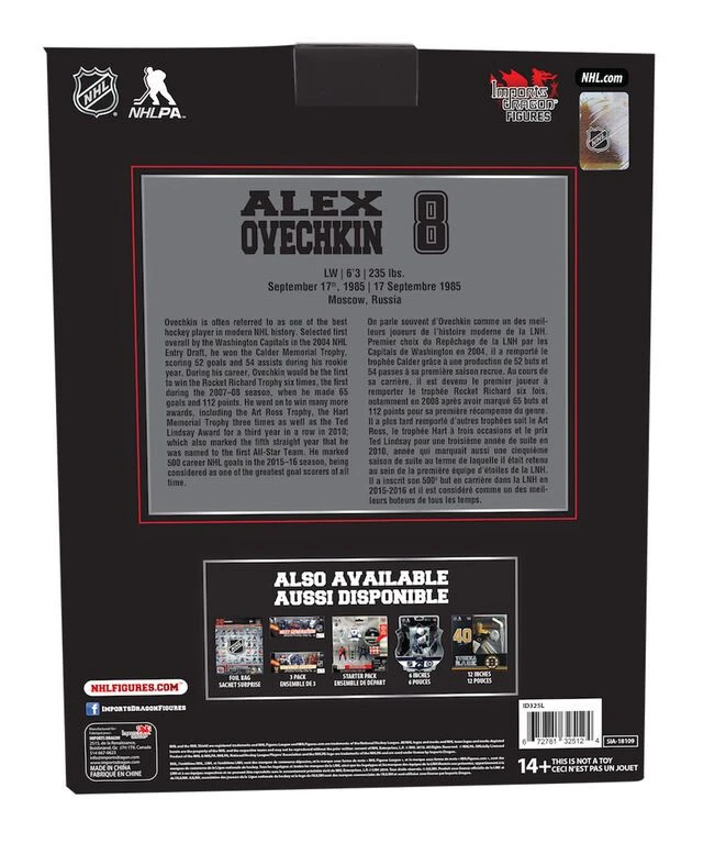 NHL - Washington Capitals - Alexander Ovechkin - Figur 8 NHL - Washington Capitals - Alexander Ovechkin - Figur - Image 6