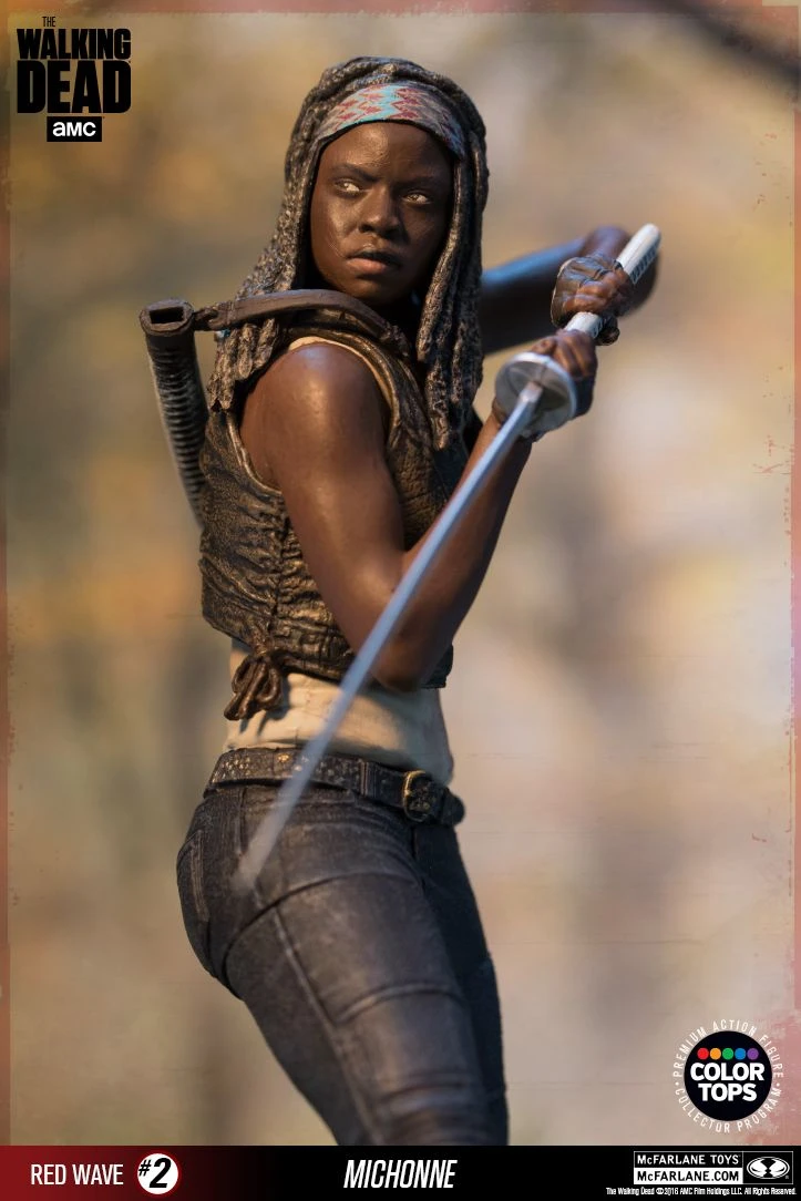 The Walking Dead - Michonne 17cm Color Tops Figur 4 The Walking Dead - Michonne 17cm Color Tops Figur - Image 2