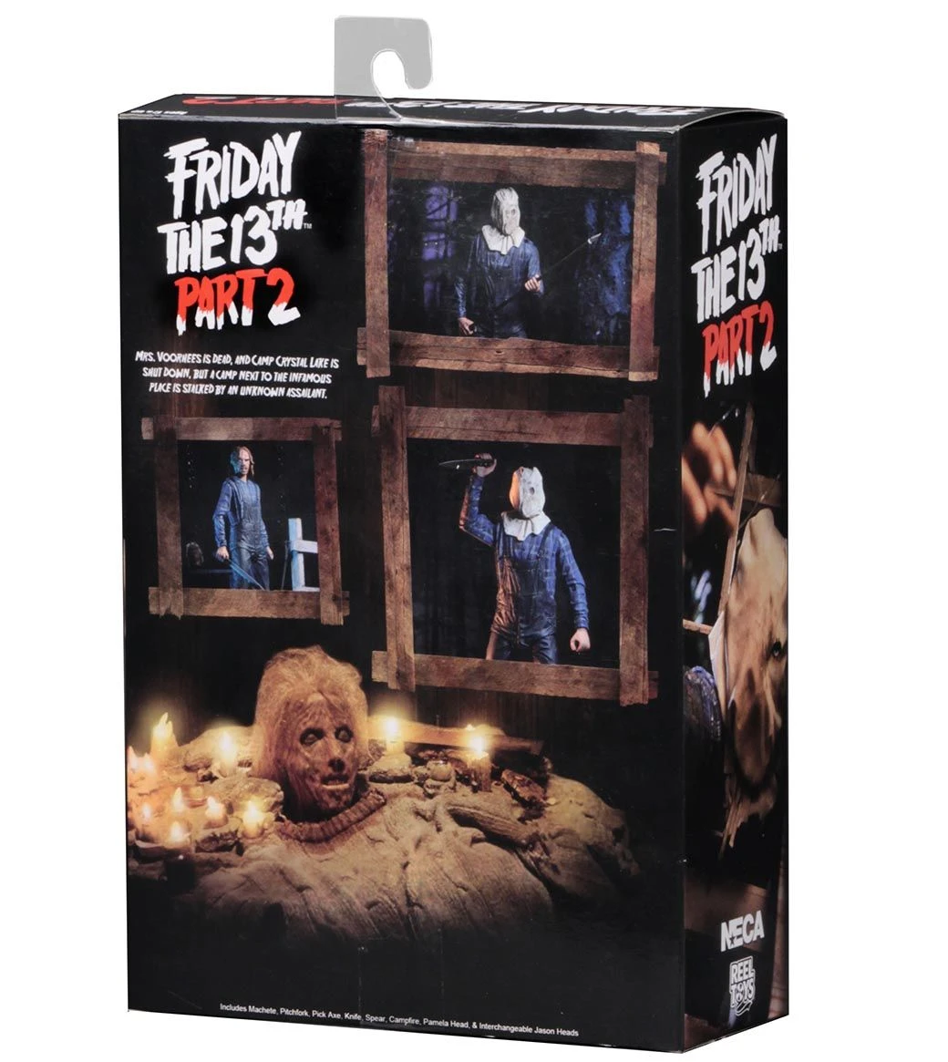 NECA Friday The 13th Part 2 - Jason Voorhees Ultimate Actionfigur 8 NECA Friday The 13th Part 2 - Jason Voorhees Ultimate Actionfigur - Image 6