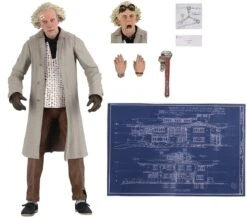 NECA Zurück In Die Zukunft - Doc Brown Ultimate Actionfigur 27 NECA Zurück In Die Zukunft - Doc Brown Ultimate Actionfigur -Figurenwelt Geschaft back to the future
