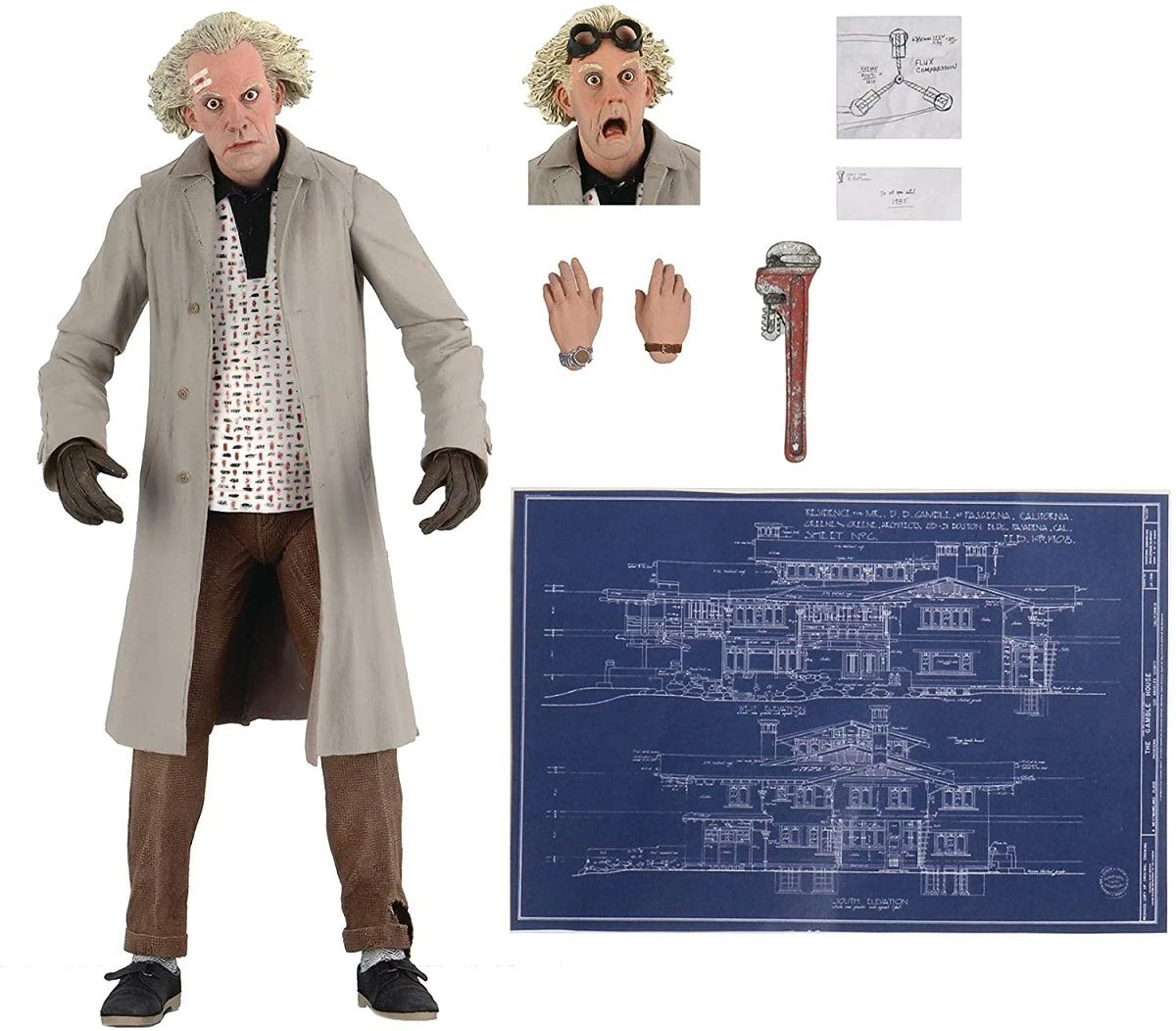NECA Zurück In Die Zukunft - Doc Brown Ultimate Actionfigur 15 NECA Zurück In Die Zukunft - Doc Brown Ultimate Actionfigur - Image 13